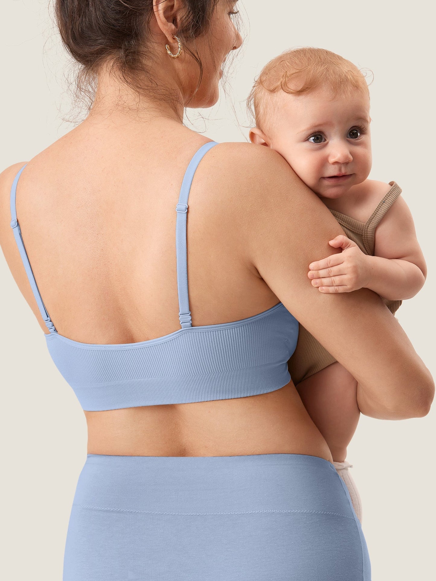 Ribbed Maternity Nursing Bralette