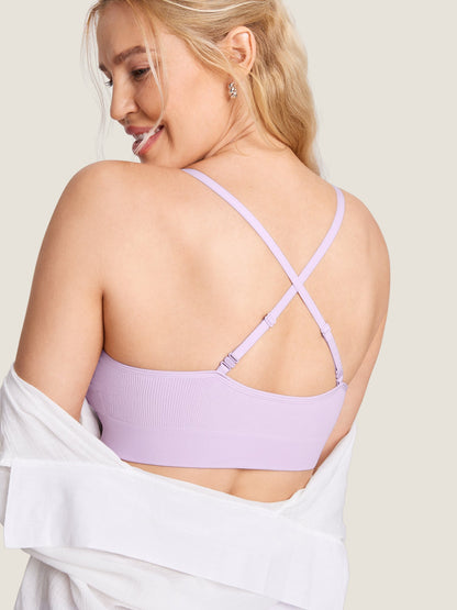 Ribbed Maternity Nursing Bralette