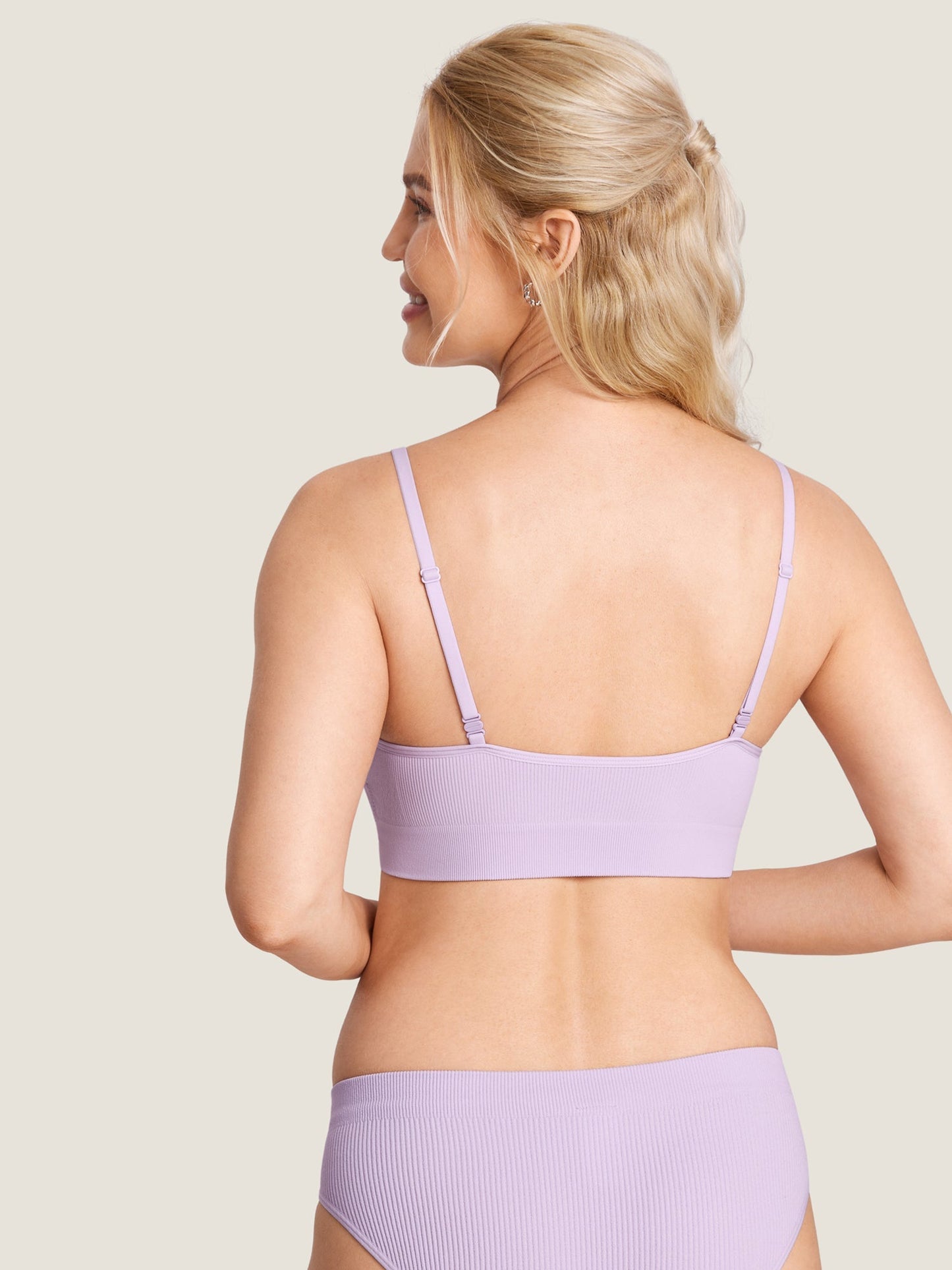 Ribbed Maternity Nursing Bralette