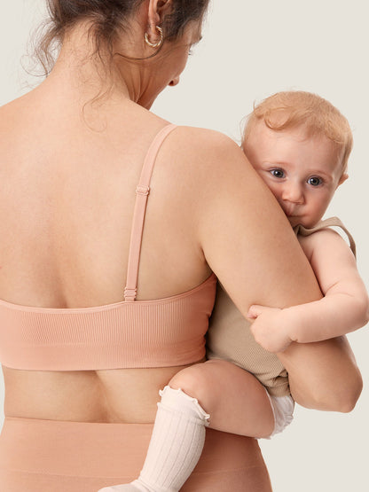 Ribbed Maternity Nursing Bralette