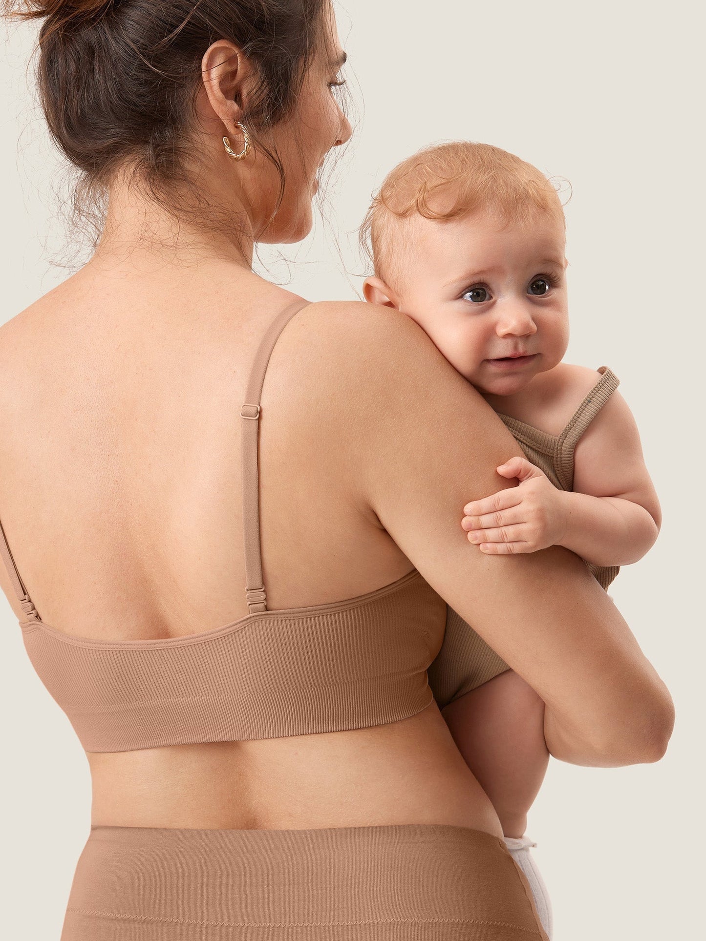 Ribbed Maternity Nursing Bralette