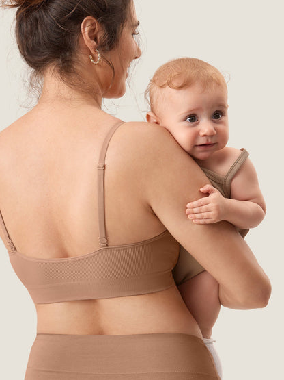 Ribbed Maternity Nursing Bralette