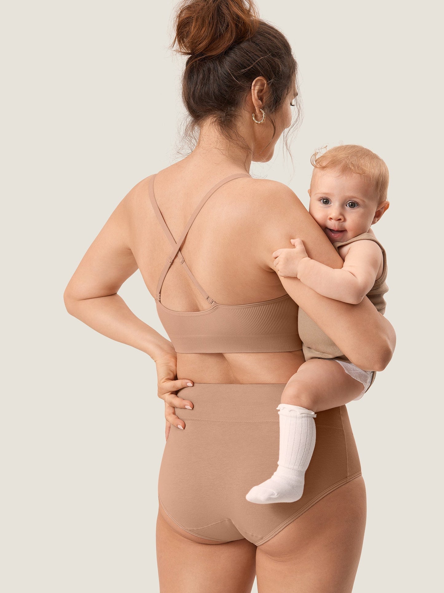 Ribbed Maternity Nursing Bralette