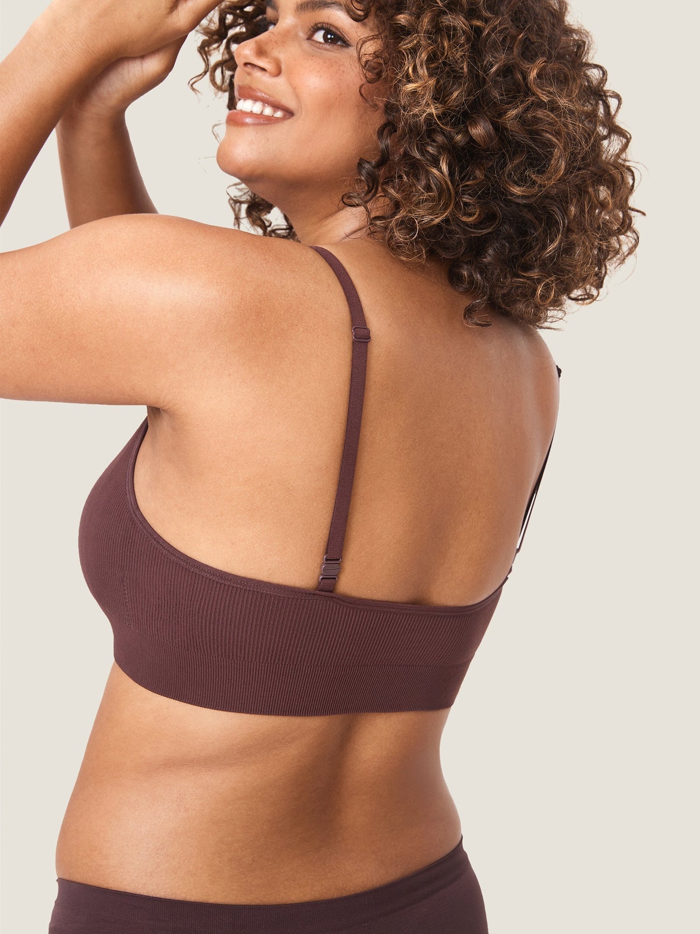 Ribbed Maternity Nursing Bralette